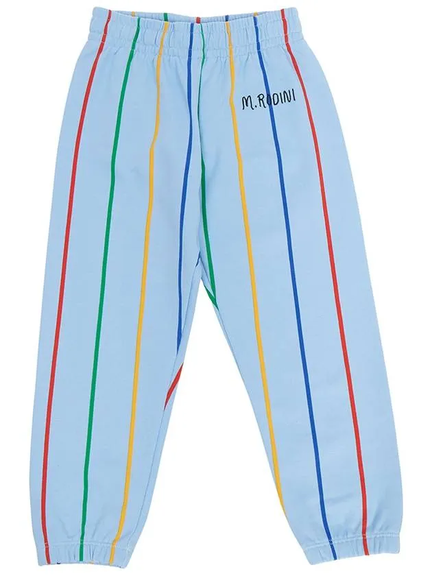 Striped kids sweatpants 2363012260 BLUE