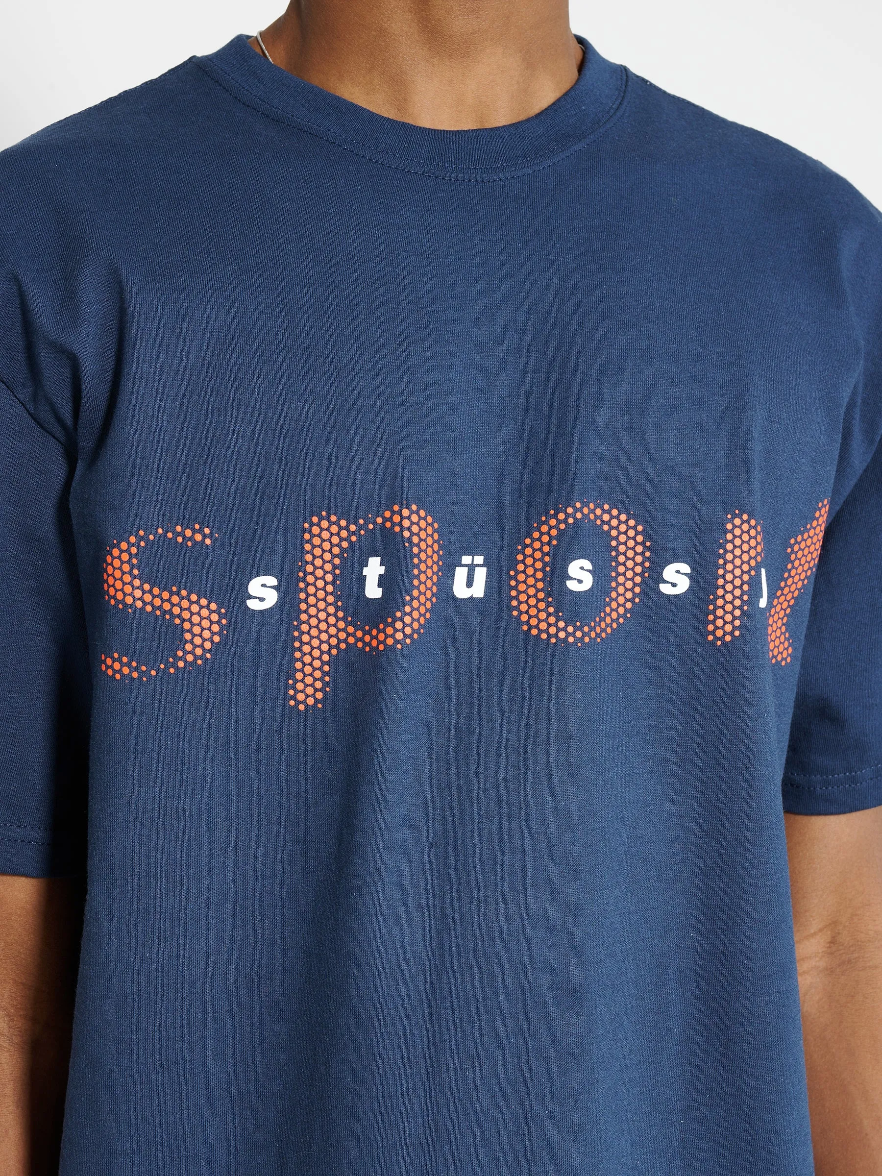 Stüssy Dot Sport Tee Navy