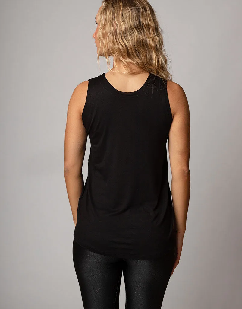 Sunday HOTWORX Tank Black