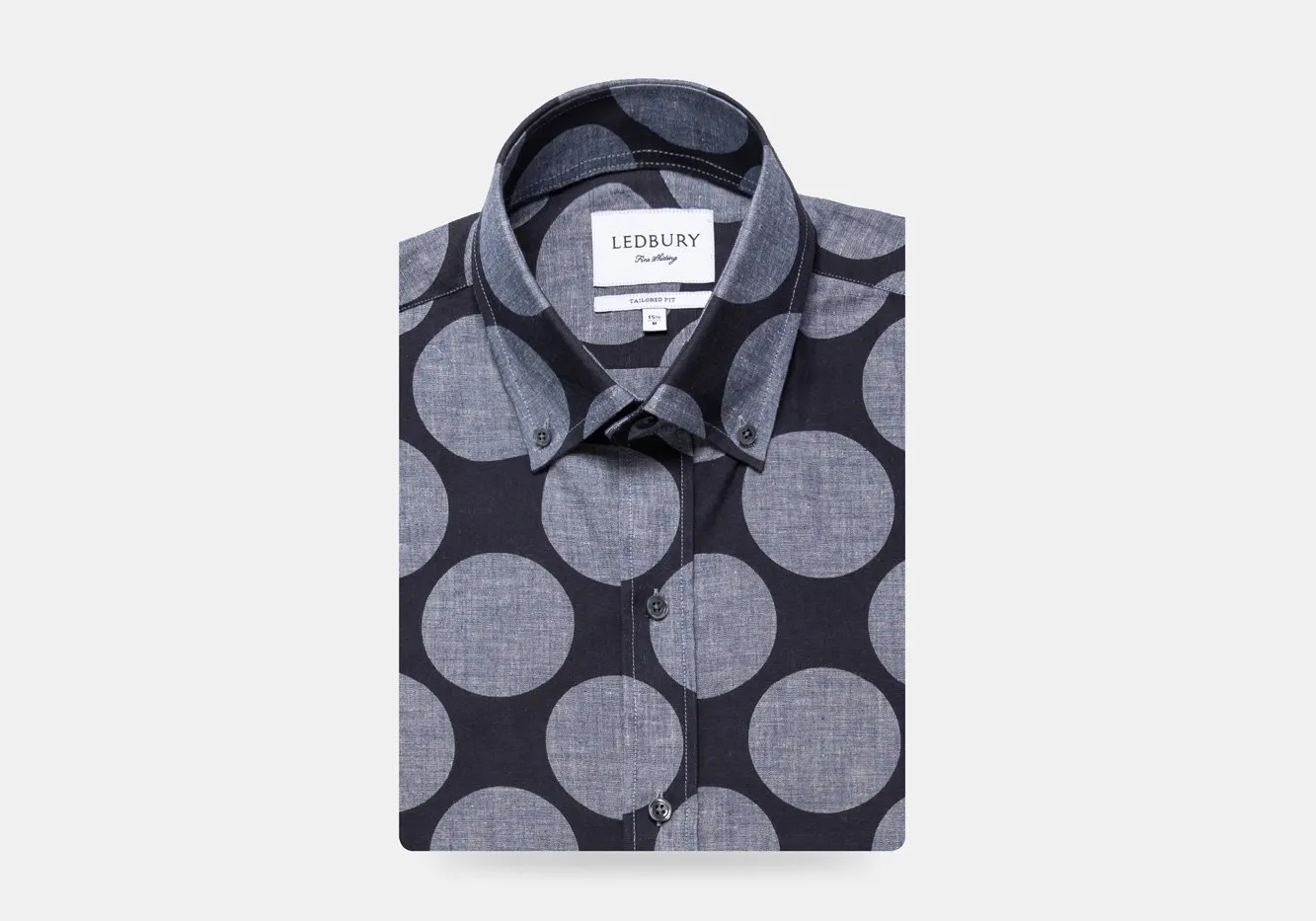 The Navy Foundry Print Casual Shirt