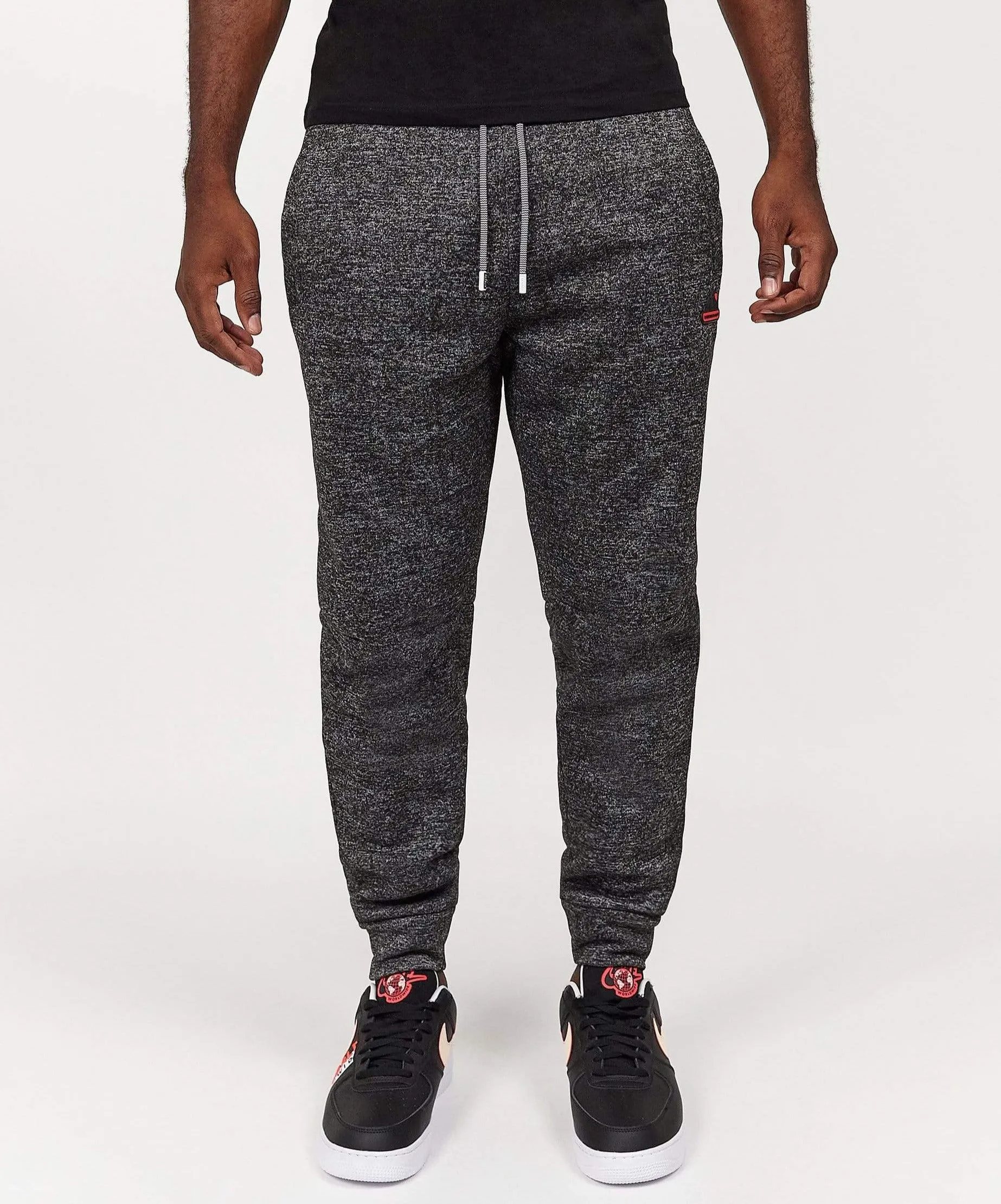 Tony Patch Slim Fit Heather Grey Jogger