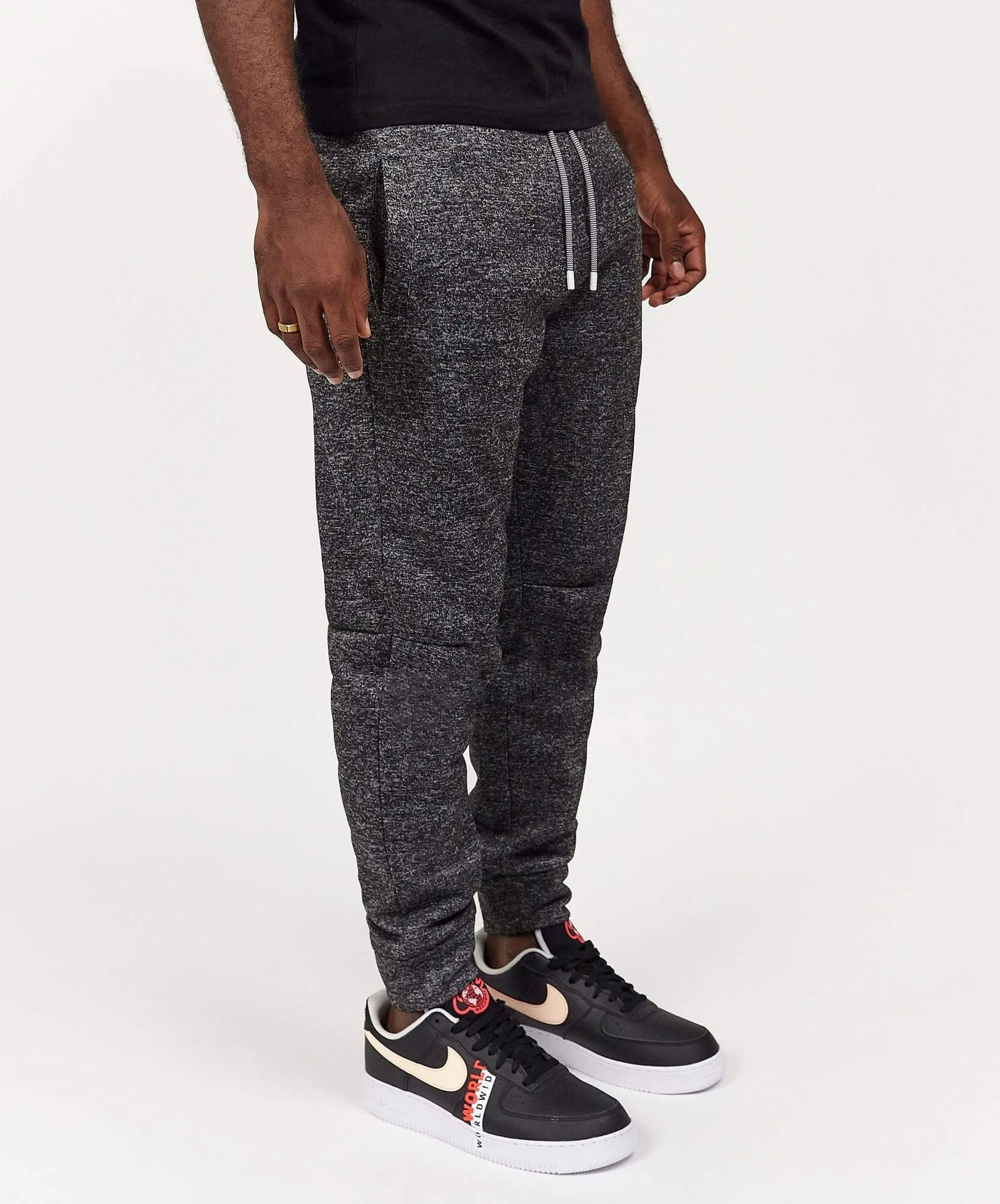 Tony Patch Slim Fit Heather Grey Jogger